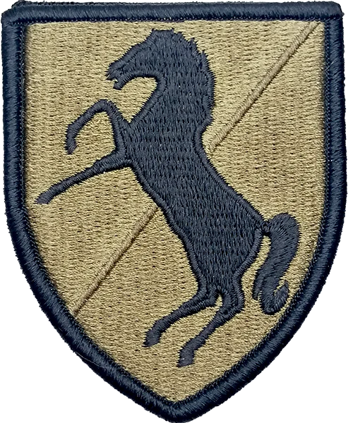 U.S. Army 11th Armored Cavalry Regiment Patch – OCP Scorpion, Hook Fastener