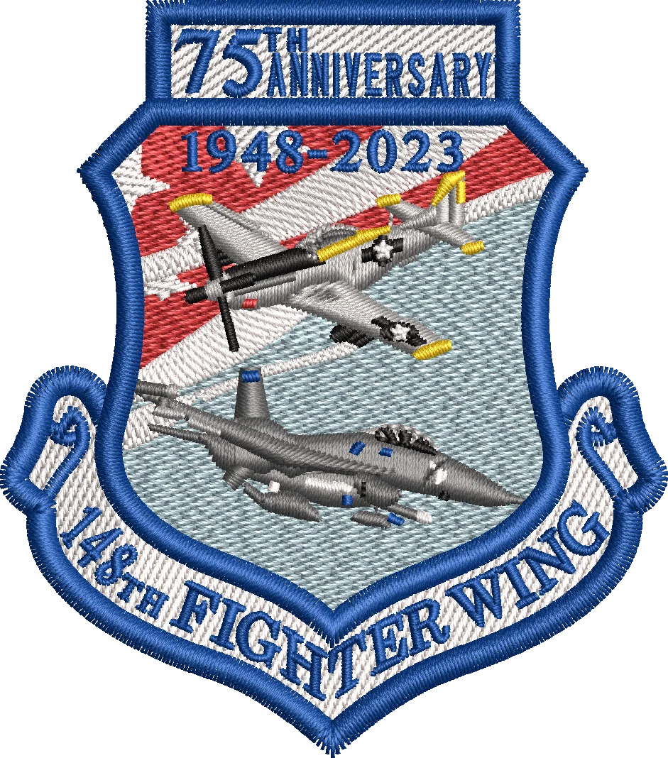 148th Fighter Wing - 75th Anniversary - Color