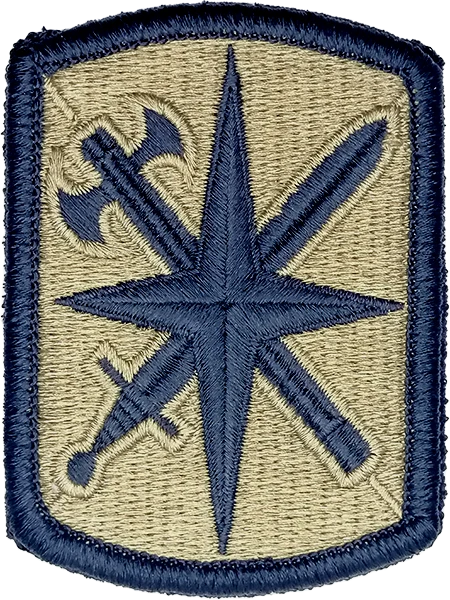 14th Military Police Brigade OCP Patch with Fastener