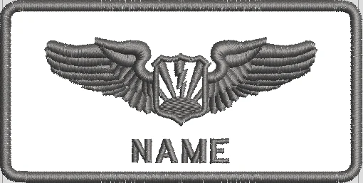 15 ATKS Standard Name Tag