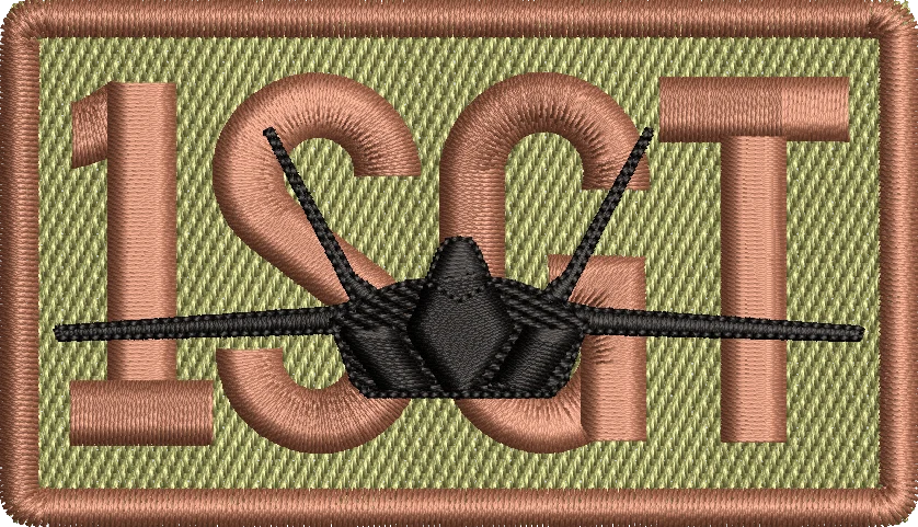 1SGT - Duty Identifier Patch with F-22