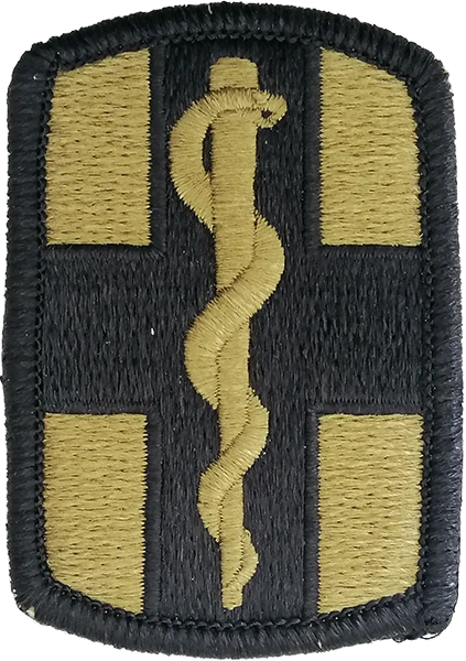 1st Medical Brigade OCP Patch with Fastener