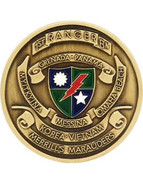 1st Ranger Battalion - Coin