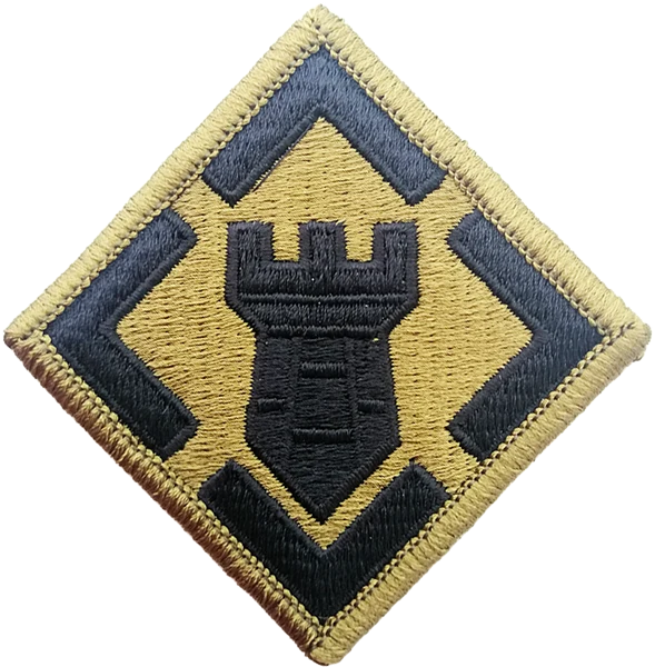 20th Engineer Brigade OCP Patch with Fastener
