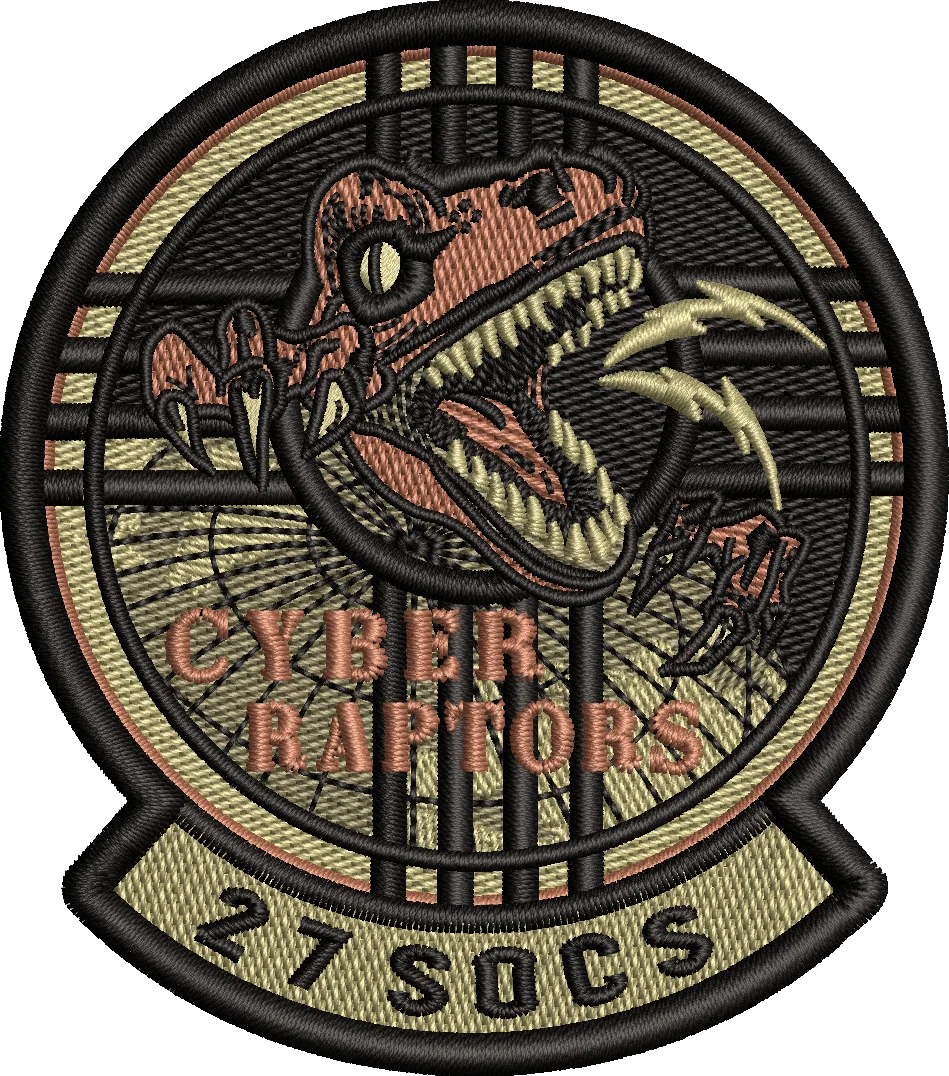 27 SOCS - Cyber Raptors - OCP *OLIVE  DRAB*