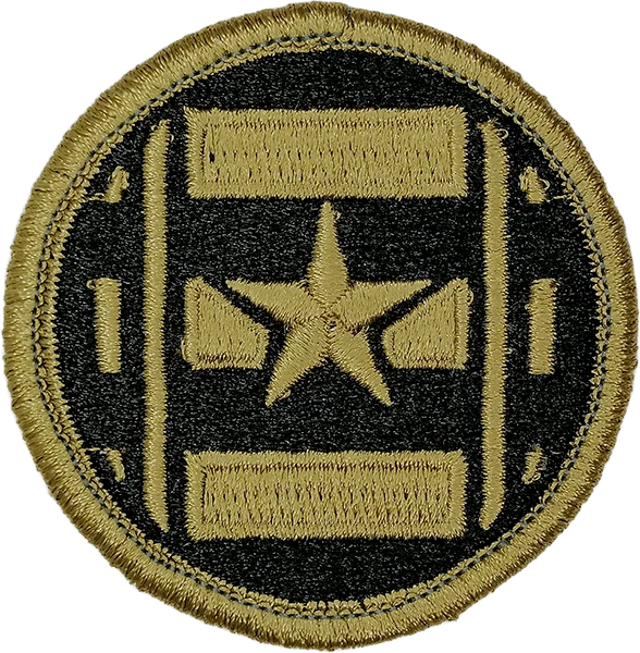 3rd Transportation Brigade OCP Patch with Fastener