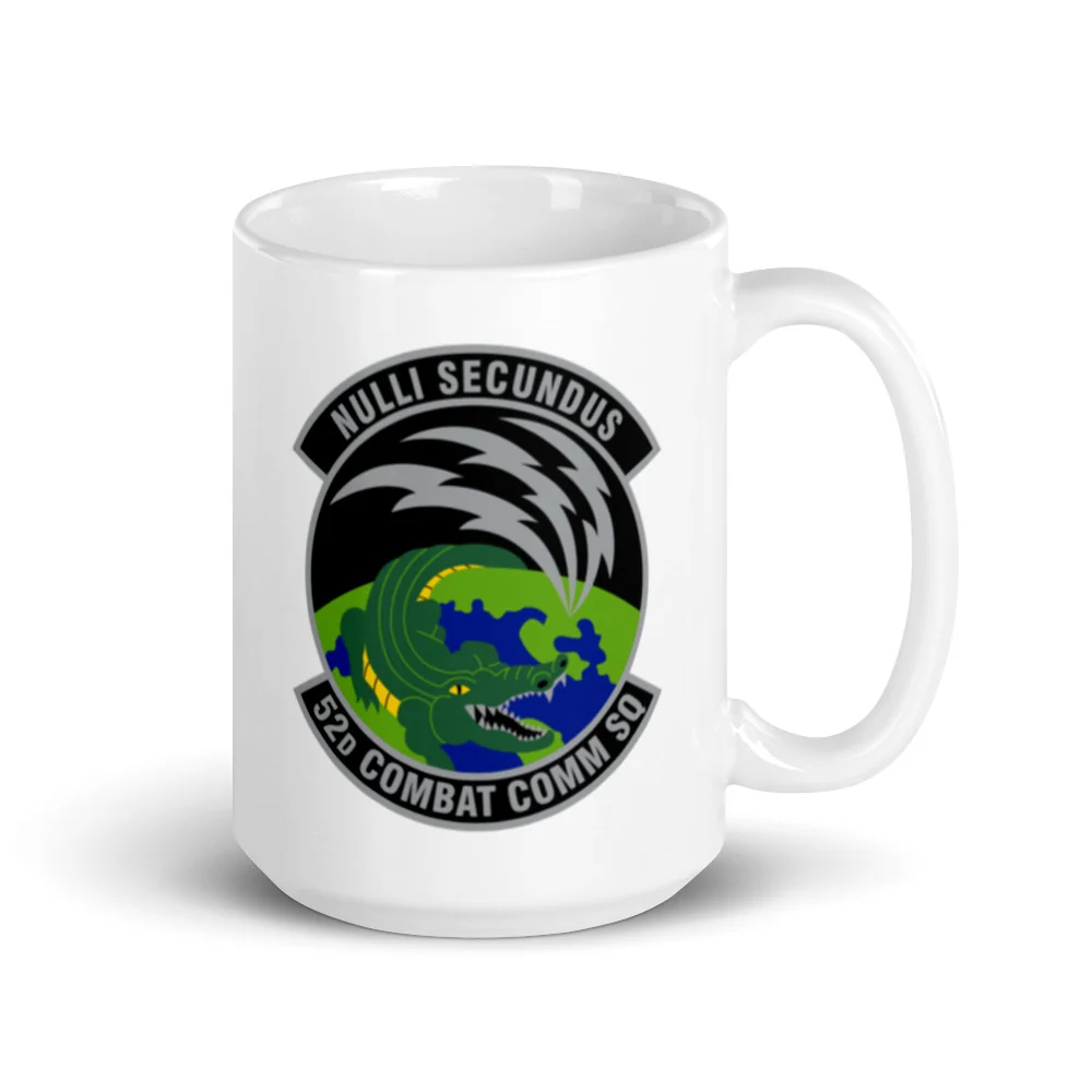 52d Combat Communication Squadron Coffee Mug - Image 4