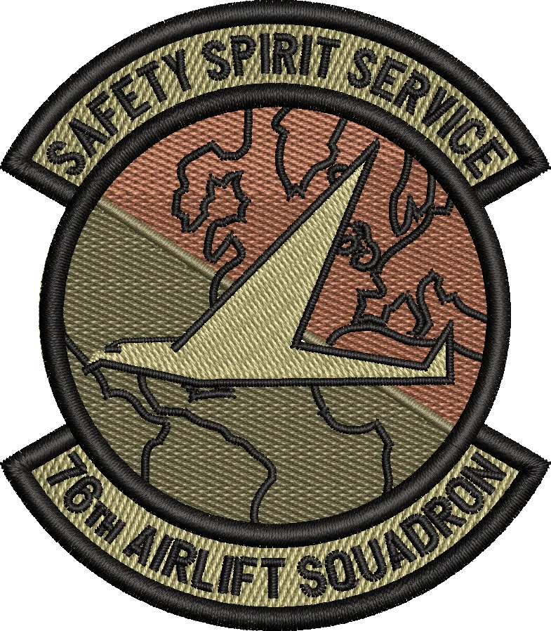 76th Airlift Squadron - Safety Spirit Services - OCP