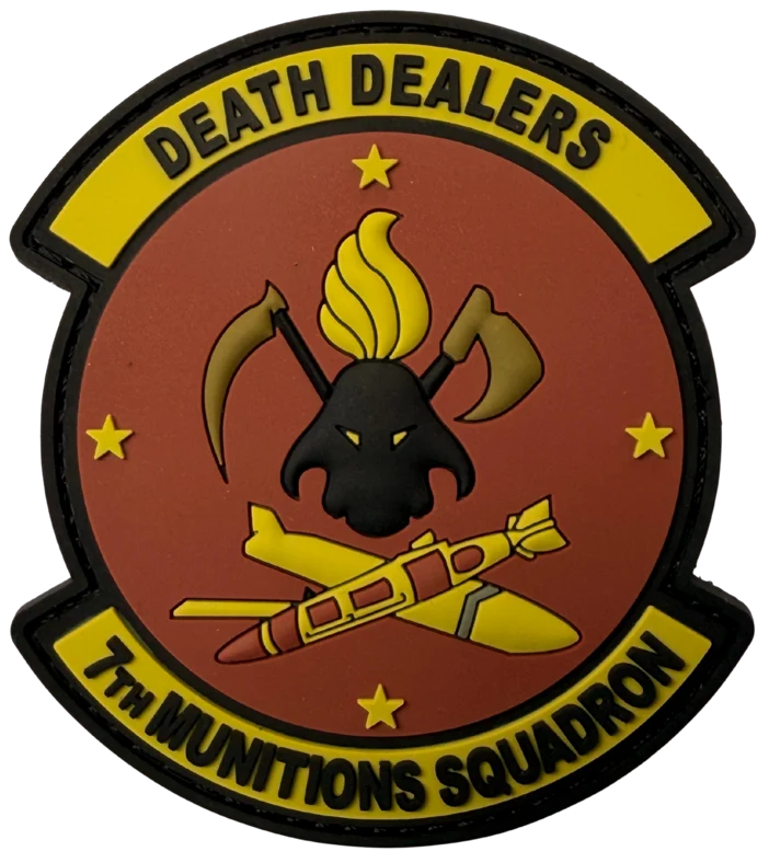 7th munition Squadron - Death Dealers - PVC
