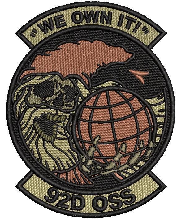 92d Operations Support Squadron  WE OWN IT - OCP BLACK