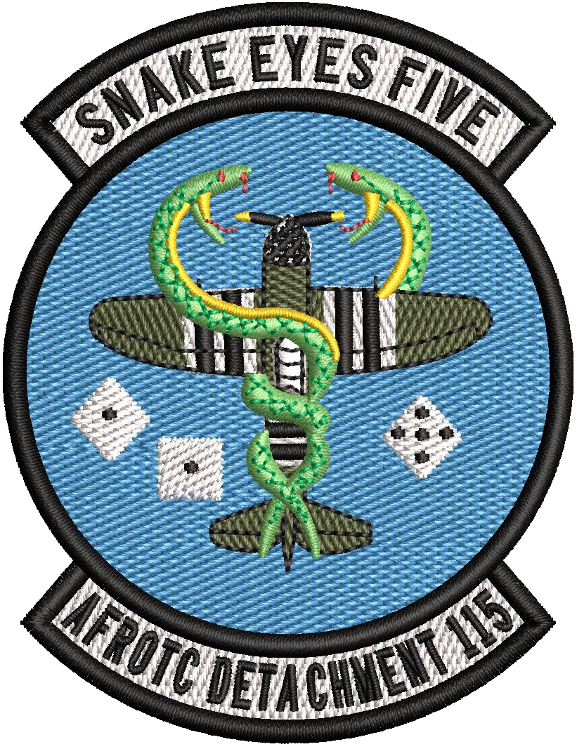 AFROTC Detachment 115 - Snake Eyes - COLOR