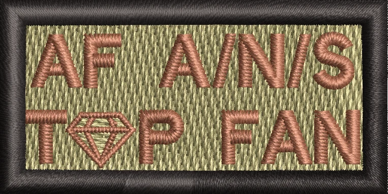 AIR FORCE AMN/NCO/SNCO TOP FAN- PEN TAB