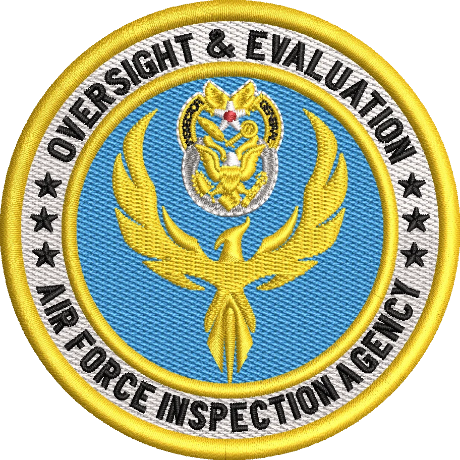 Air Force Inspection Agency 'Oversight & Evaluation' COLOR