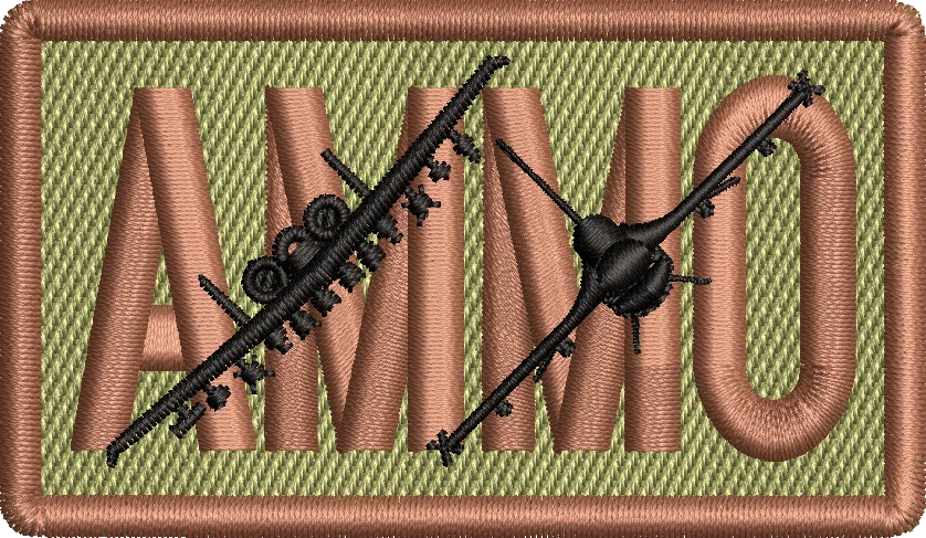 AMMO - Duty Identifier Patch with A-10 and F-16