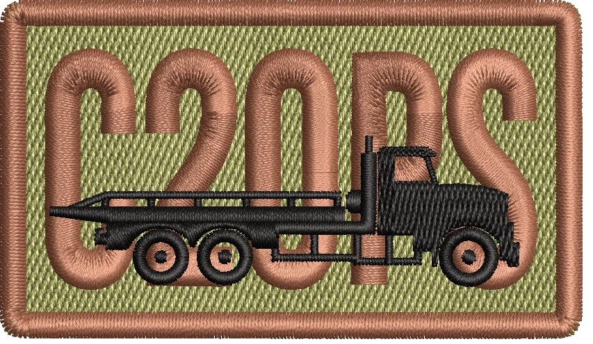 C2OPS - Duty Identifier Patch with Truck