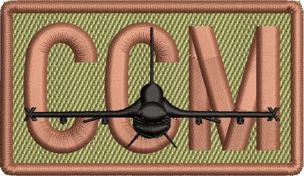 CCM - Duty Identifier Patch with F-16