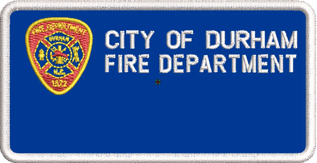 City Of Durham Fire Department - Name Tag