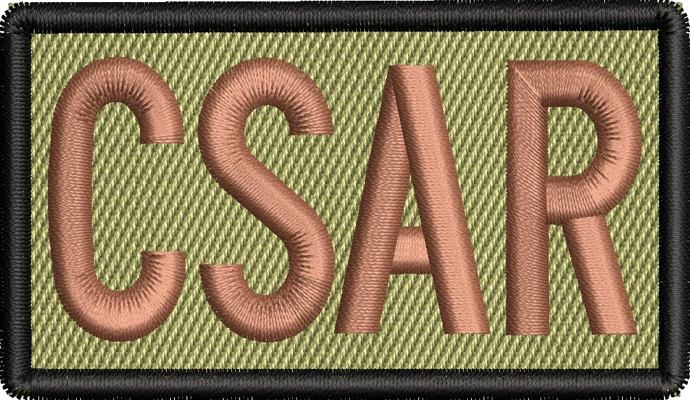 CSAR- Duty Identifier Patch with Black Border