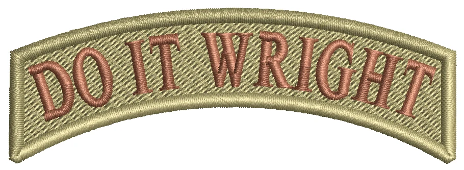 DO IT WRIGHT - Rocker Tab