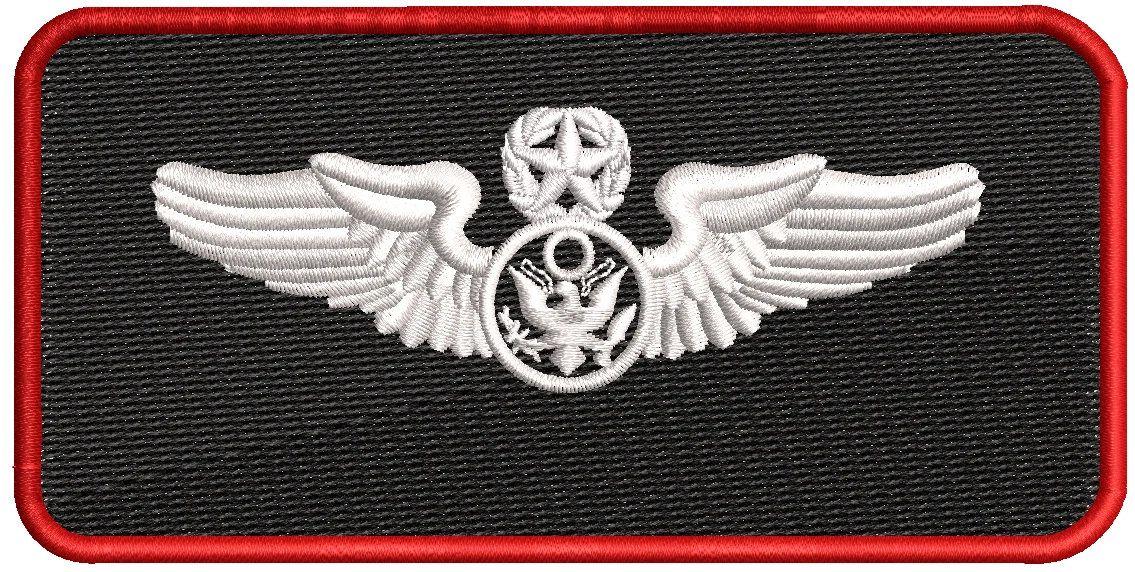 Enlisted Aircrew Wings (17 ATKS) Name Tag - Image 3
