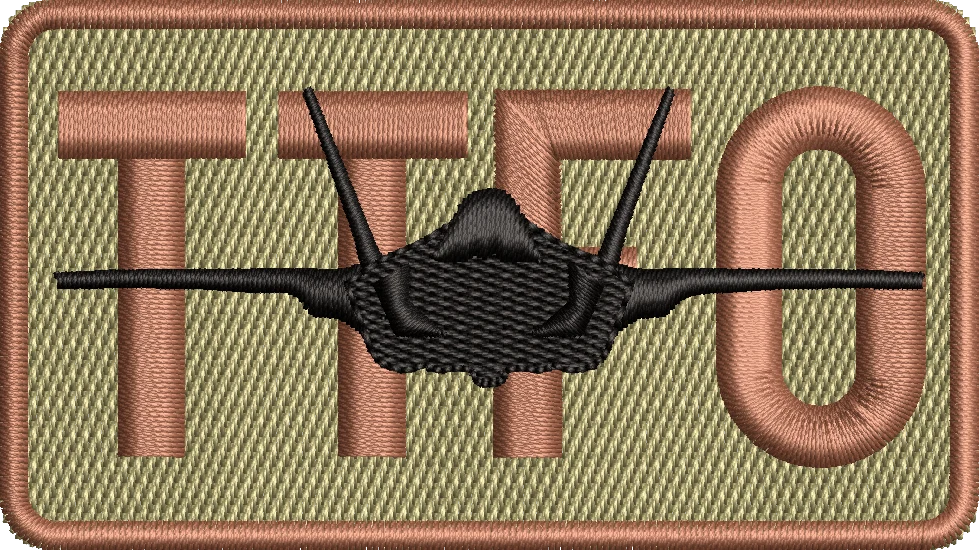 TTFO - Duty Identifier Patch with F-35