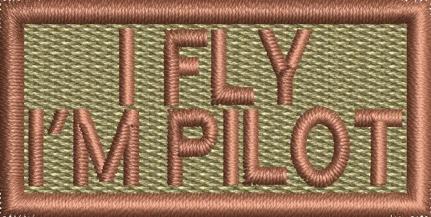 I Fly - I'm Pilot - Pen Tab
