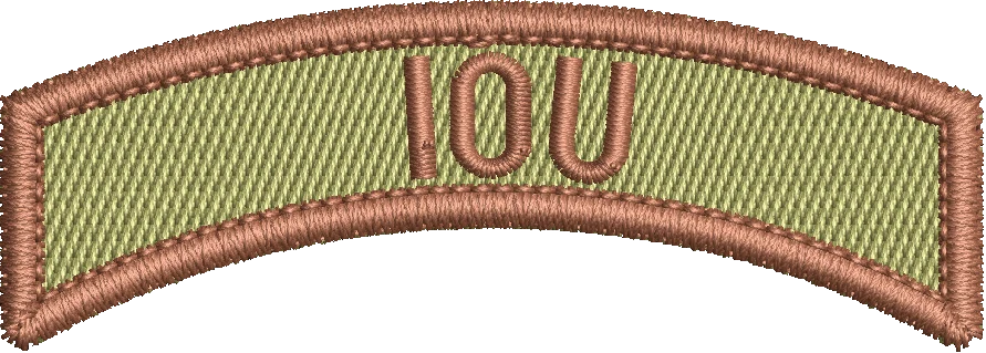 IOU - Rocker Tab