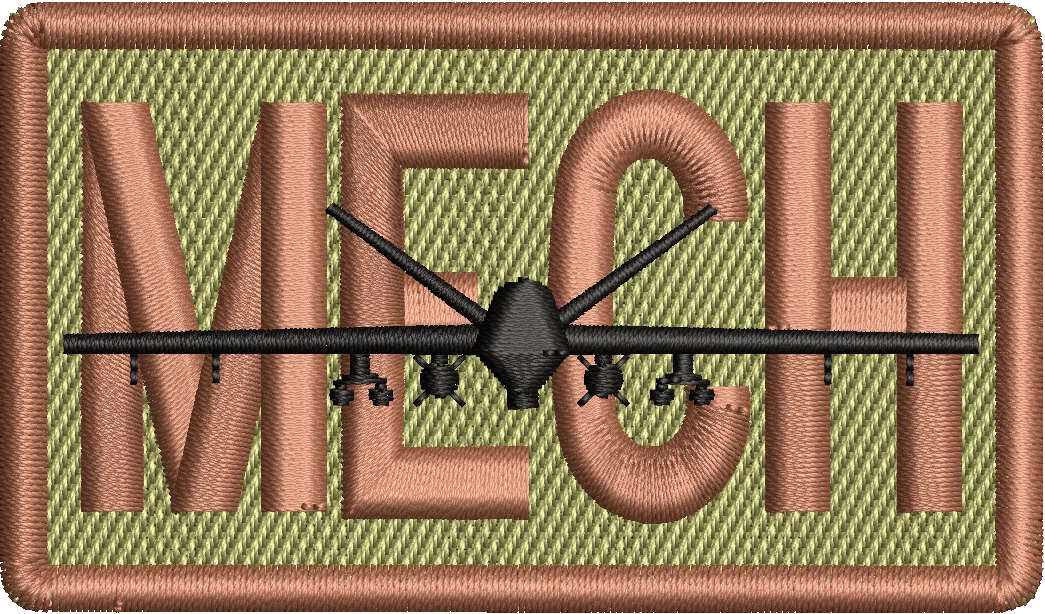MECH - Duty Identifier Patch with MQ-9