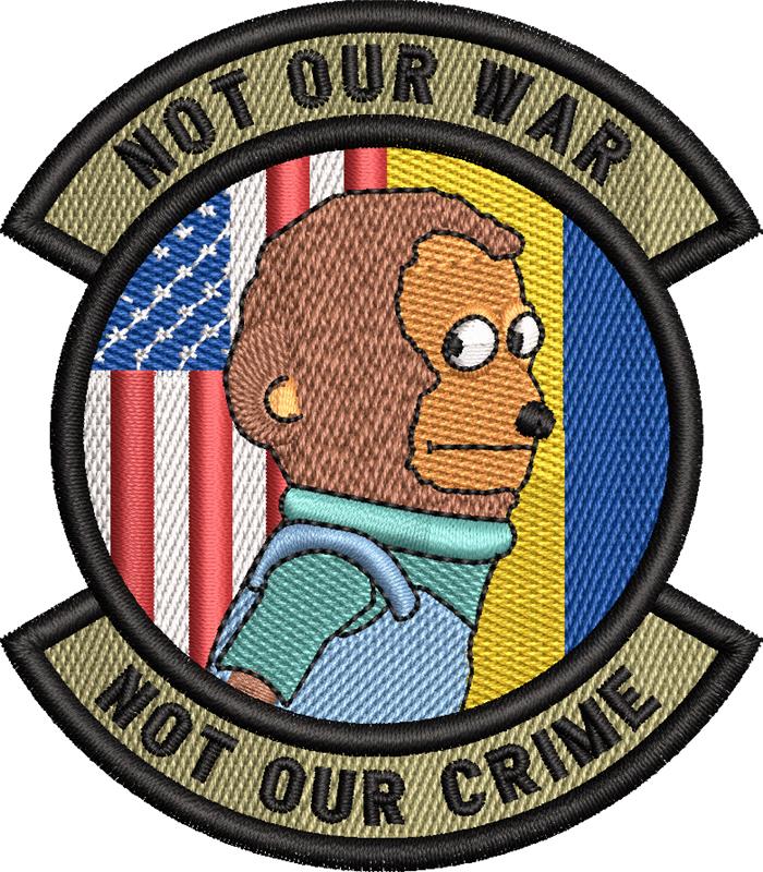 Not Our War, Not our Crime