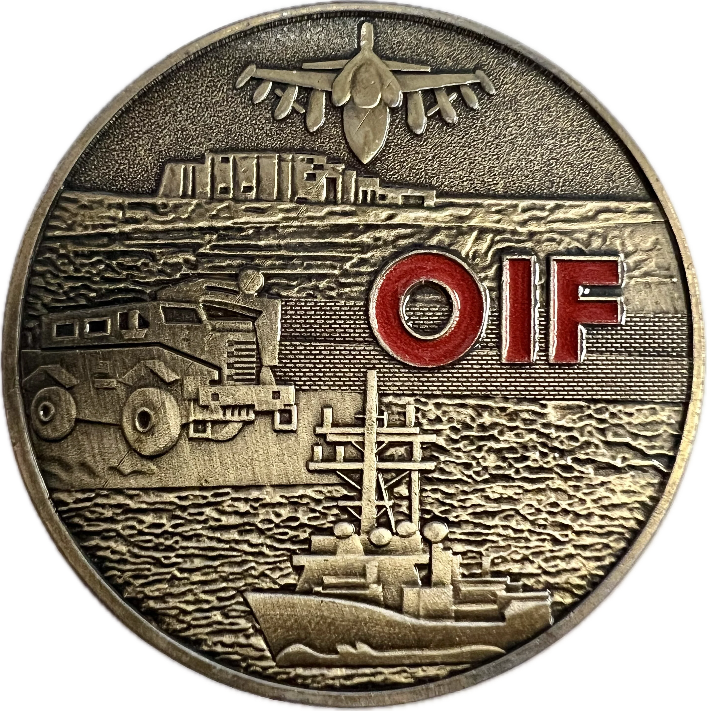 Operation Iraqi Freedom -Combat Veteran - Coin - Image 2