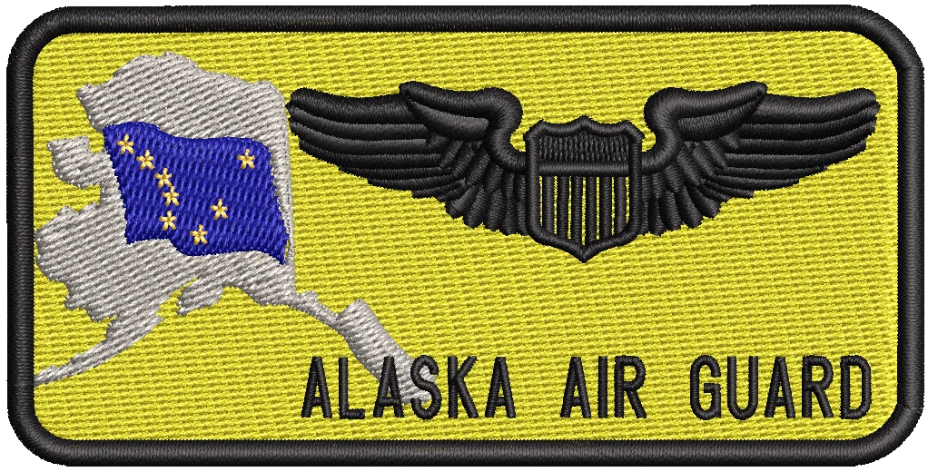 Pilot Name Tag - Alaska Air National Guard