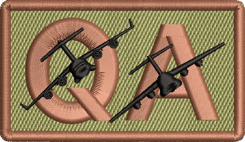 QA - Duty Identifier Patch with C-17 and C-5