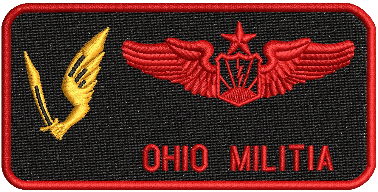 RPA Name Tag (178 OSS) - OHIO MILITIA - Image 2