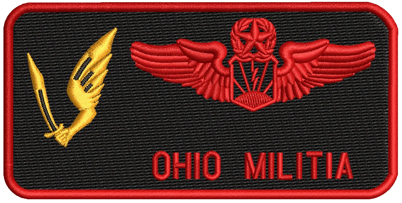 RPA Name Tag (178 OSS) - OHIO MILITIA - Image 3