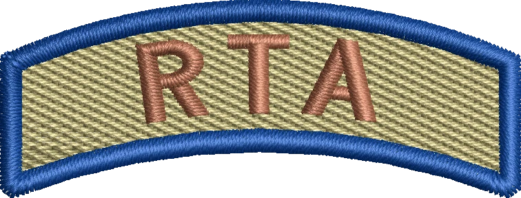 RTA - ROCKER TAB (Blue Border)