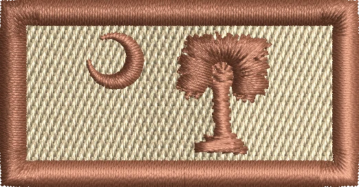 South Carolina State Flag - Pen Tab (DESERT)