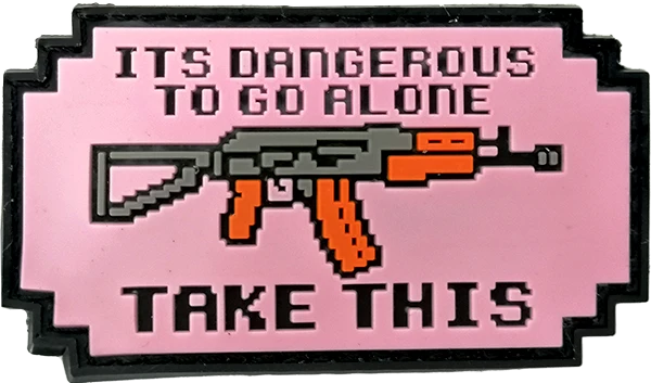 Take this - Pink- PVC