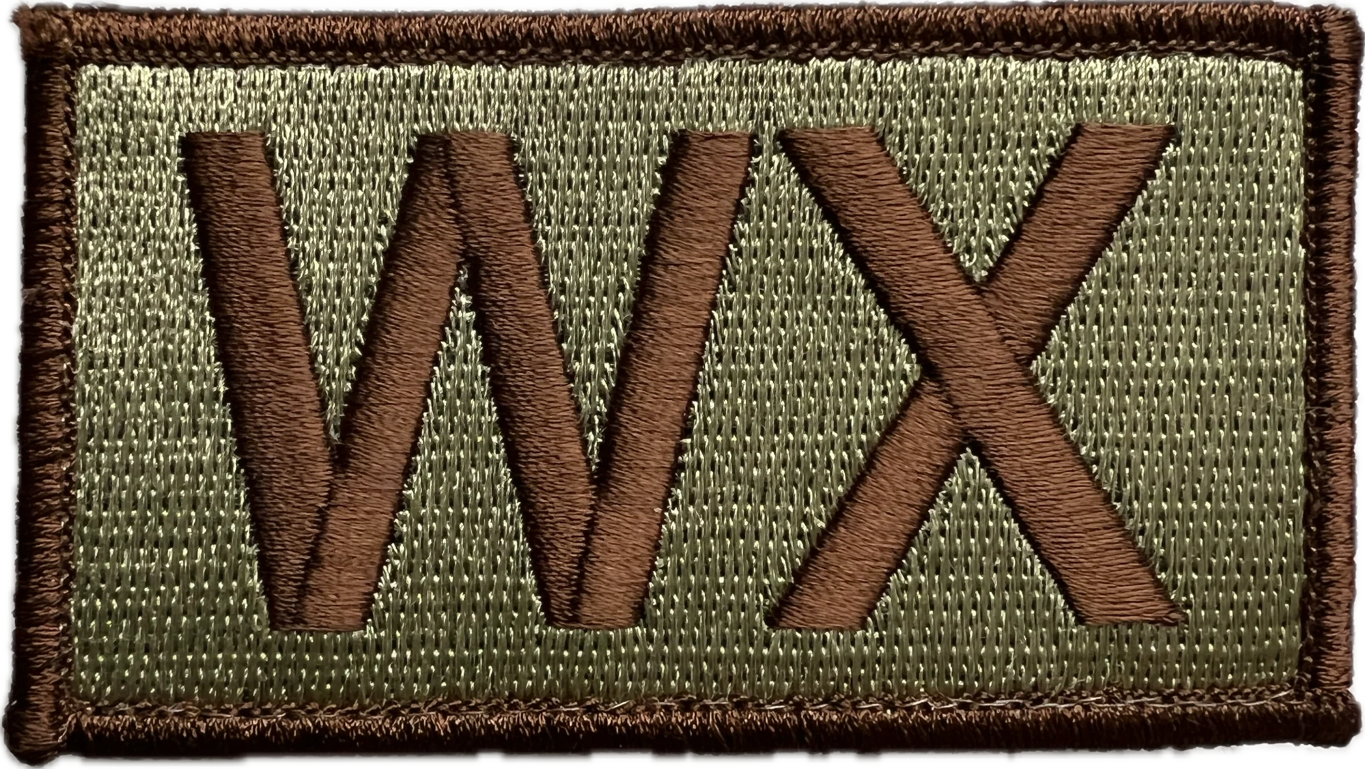 WX- Duty Identifier Patch (Weather)- (Reaper Red)